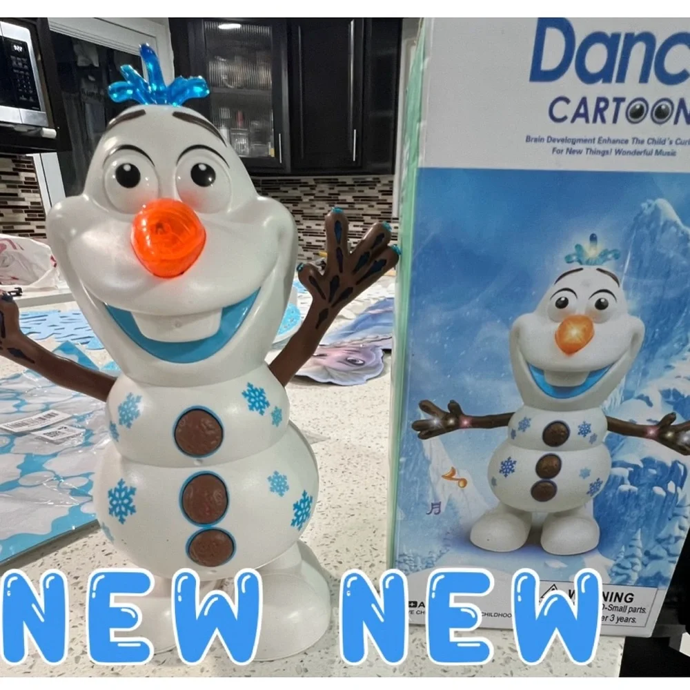 Dancing Cartoon Snowman Toy